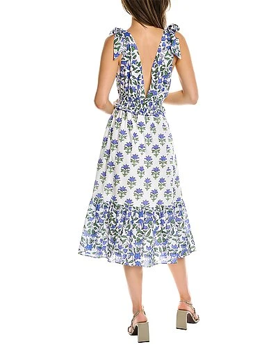 Celina Moon Tie-Shoulder Midi Dress Women - Image 2