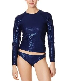 Vilebrequin Shell Turtle Mord Rash Guard Top Women