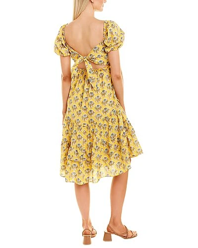 Celina Moon Smocked Midi Dress Women - Image 2