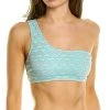 Solid & Striped The Desi One-Shoulder Bikini Top Women