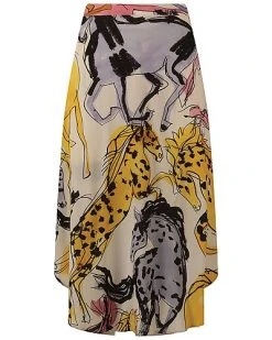 STELLA MCCARTNEY Ilk-Blend Skirt Women