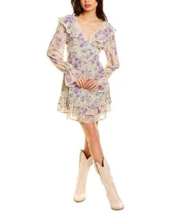 To My Lovers Chiffon Mini Dress Women