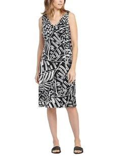NIC+ZOE Moonlit Palm Dress Women