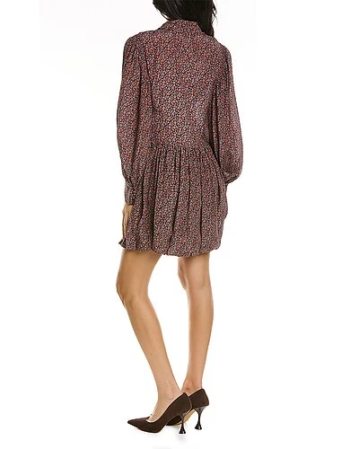 Rebecca Taylor Wren Fleur Silk Shirtdress Women - Image 2