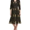 Samantha Sung Abel Wool Shirtdress Women
