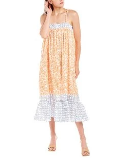 Ash & Eden Inessa Midi Dress Women