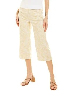 NYDJ Petite Pull-On Wide Leg Capri Women