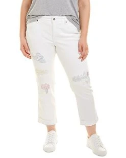 NYDJ Plus Marilyn Straight Ankle Jean Women