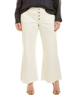 NYDJ Plus Patchie Major Ankle Flare Jean Women