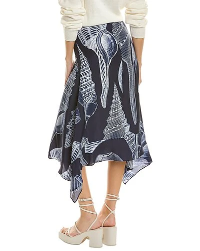 STELLA MCCARTNEY Ariah Silk Midi Skirt Women - Image 2