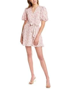 70/21 Tie-Waist Mini Dress Women