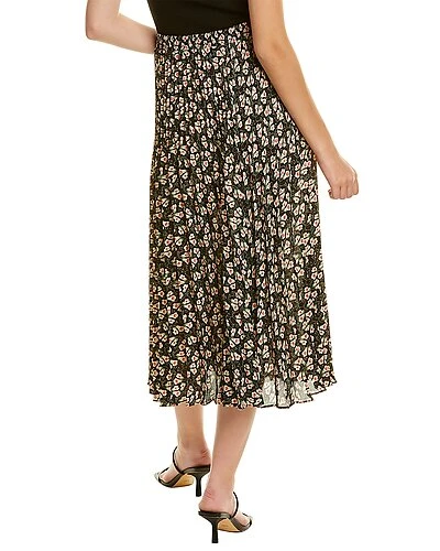 Max Studio Pleated Midi Skirt Women - Image 2