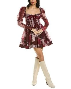 Bardot Evermore Corset Mini Dress Women