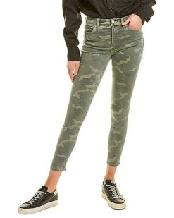 Hudson Jeans Barbara Camo High-Rise Super Skinny Ankle Jean Women