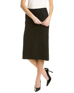 St. John Tweed Skirt Women