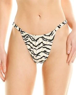 WeWoreWhat Adjustable Ruched Bikini Bottom Women