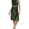 Elie Tahari Palm Midi Dress Women