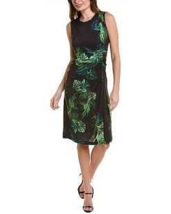 Elie Tahari Palm Midi Dress Women