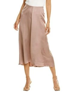 Vince Draped Pleat Skirt Women