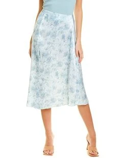 Vince Dahlia Draped Pleat Skirt Women
