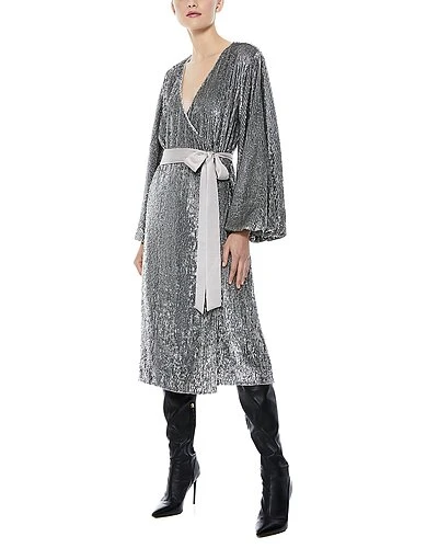 Alice + Olivia Anne Wrap Dress Women