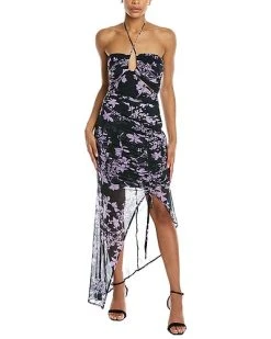 Nicholas Maeve Halter Midi Dress Women