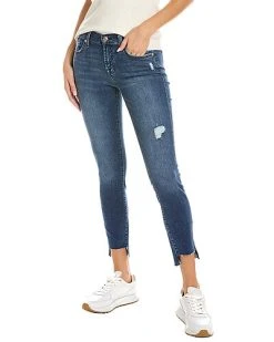 7 For All Mankind Gwenevere Destroy Ankle Cut Jean Women