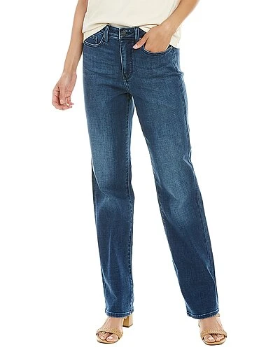 NYDJ Bluewell High-Rise Relaxed Straight Jean Women