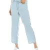 NYDJ Petite Summerville Stripes Relaxed Straight Jean Women