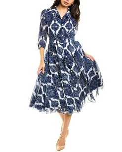 Samantha Sung Aster Midi Dress Women