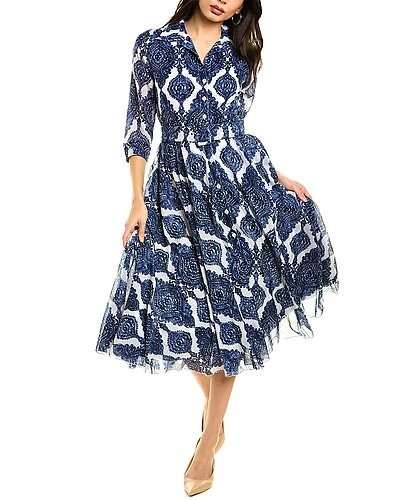 Samantha Sung Aster Midi Dress Women