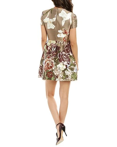 Valentino Silk-Blend Mini Dress Women - Image 2