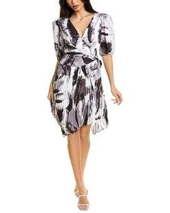 BCBGMAXAZRIA Pleated A-Line Dress Women