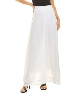 Splendid Sunset Linen-Blend Maxi Skirt Women