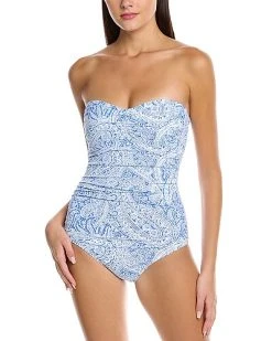 J.McLaughlin Koa Engraved Paisley One-Piece Women