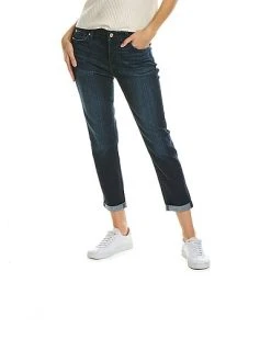 7 For All Mankind Josefina Dark Indigo Skinny Crop Jean Women