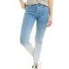 7 For All Mankind Ombre Sunstripe High-Rise Ankle Skinny Jean Women