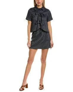 Avantlook 2pc Top & Skirt Set Women