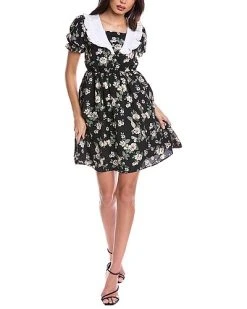 Avantlook Floral Mini Dress Women