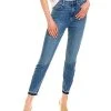 7 For All Mankind Harbor High-Waist Ankle Skinny Jean Women
