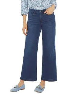 NYDJ Teresa Wide Leg Ankle Jean Women