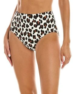 Kate Spade New York High-Waist Bikini Bottom Women