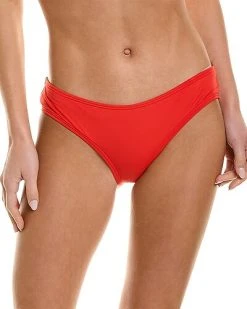 Vince Camuto Shirred Smooth Fit Bikini Bottom Women