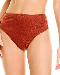 BCBGMAXAZRIA High-Waist Bikini Bottom Women