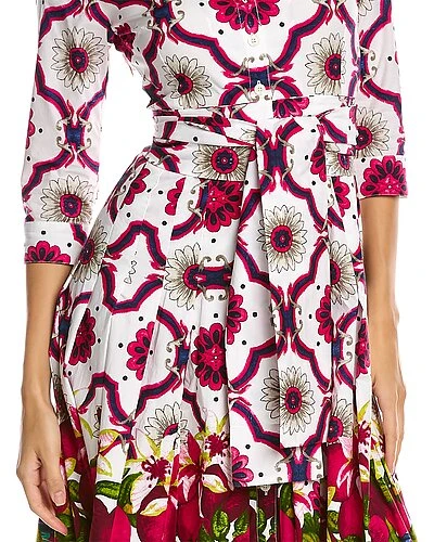 Samantha Sung Patricia Wool & Silk-Blend Shirtdress Women - Image 3