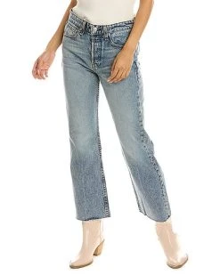 Rag & Bone Maya Farrow High-Rise Crop Flare Jean Women