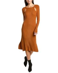 Design History Cutout Sweaterdress Women