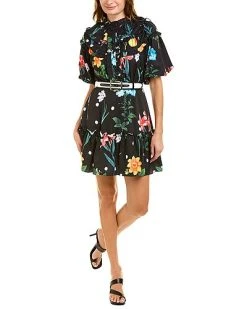 Beulah Printed Mini Dress Women
