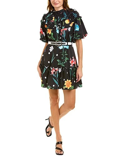 Beulah Printed Mini Dress Women
