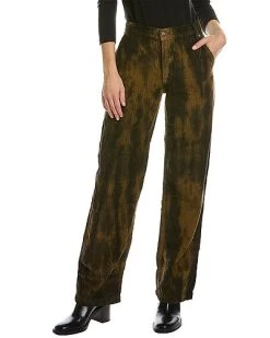 FREE PEOPLE Reese Pitched Straight Corduroy Skinny Jean Women